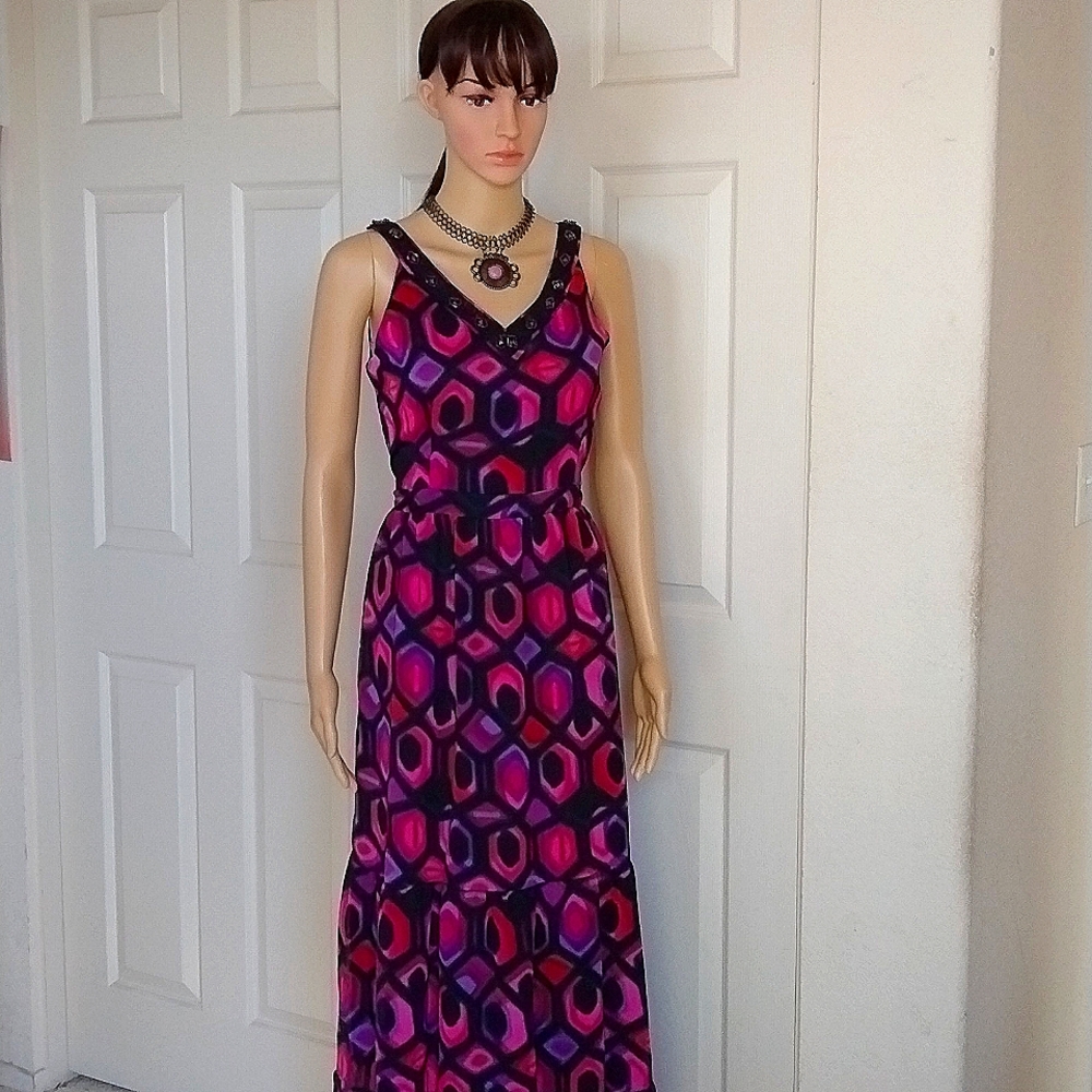 NY collection jeweled sundress